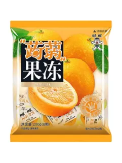 Фруктовое желе апельсин