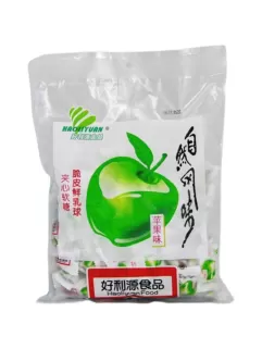 Asia Foods / Молочно-фруктовые конфеты со вкусом зеленого яблока