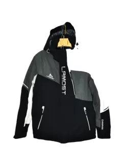 Куртка мужская LM82071-1, Цвет: Черно-белый