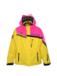 Горнолыжный комплект одежды Lamost LM82021-1-TG0146 5 шт. в упаковке, Цвет: Желто-розовый