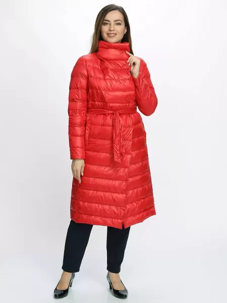 Пуховое пальто SRR90012-1, Цвет: красный