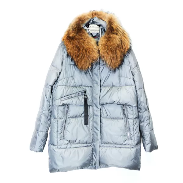 Зимняя куртка 6115-A-1-A0130, Размер: 36-38-40-42-44-46, Цвет: графит