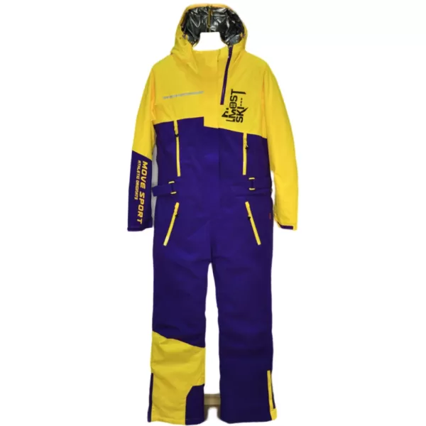 Комплект одежды LM82097-1, Цвет: Фиолетово-желтый