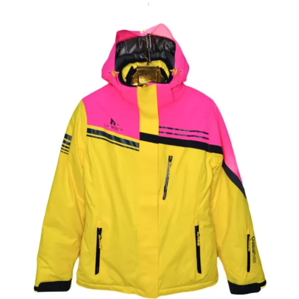 Горнолыжный комплект одежды Lamost LM82021-1-TG0146 5 шт. в упаковке, Цвет: Желто-розовый