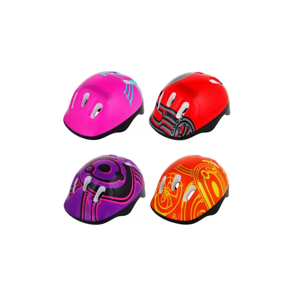 АЛИСА Шлем защитный 26х20см, пластик, 4 цвета