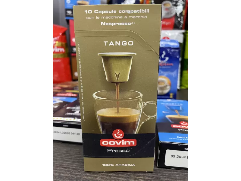 Кофе в Капсулах Covim Nespresso Tango, 100 Арабика