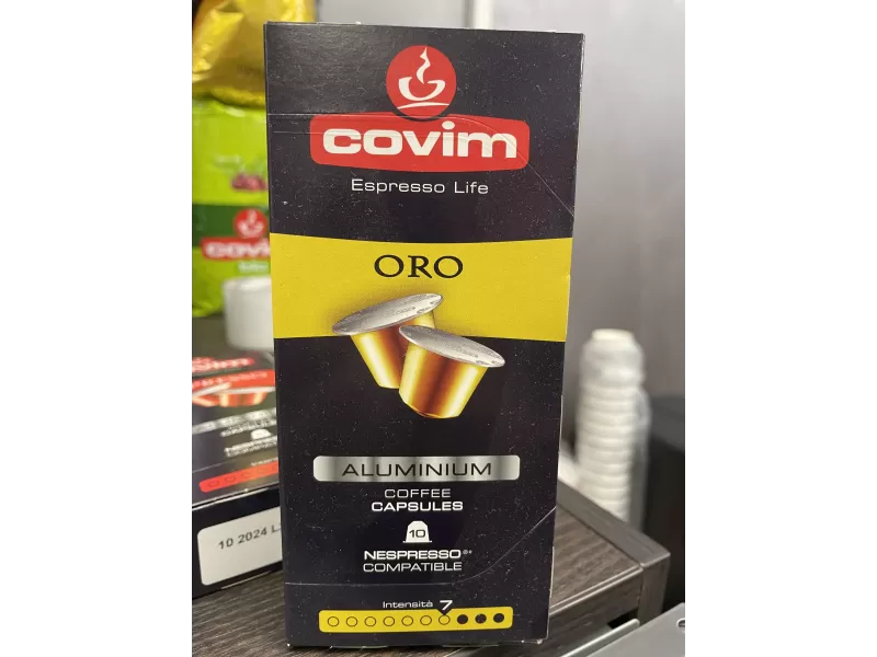 Кофе в Капсулах Covim Nespresso ALU ORO